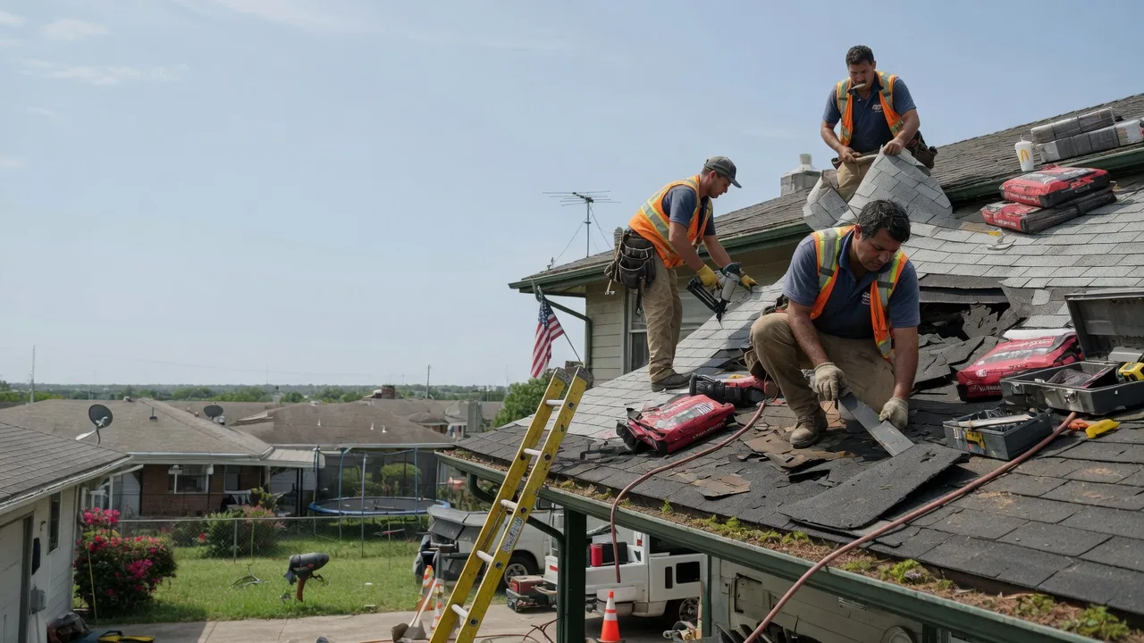 Roof Repair in Shidler, OK near me